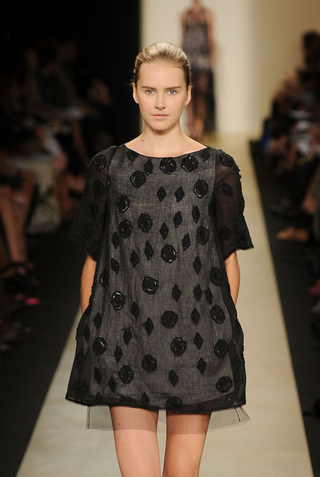 Illustration for article titled BCBG's Spring Frocks Range From The Impractical To The Boringly Safe